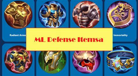 Item Defense Mobile Legends