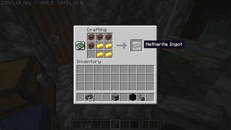Items Required to Make a Netherite Ingot
