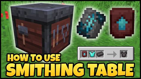 Items Required to Make a Smithing Table