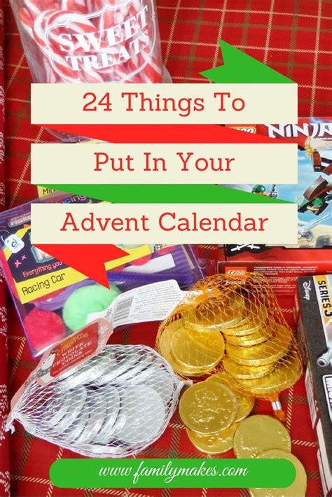 Items To Put In Advent Calendar