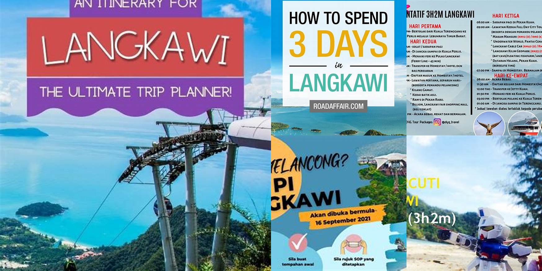 Itinerary Langkawi 3H2M