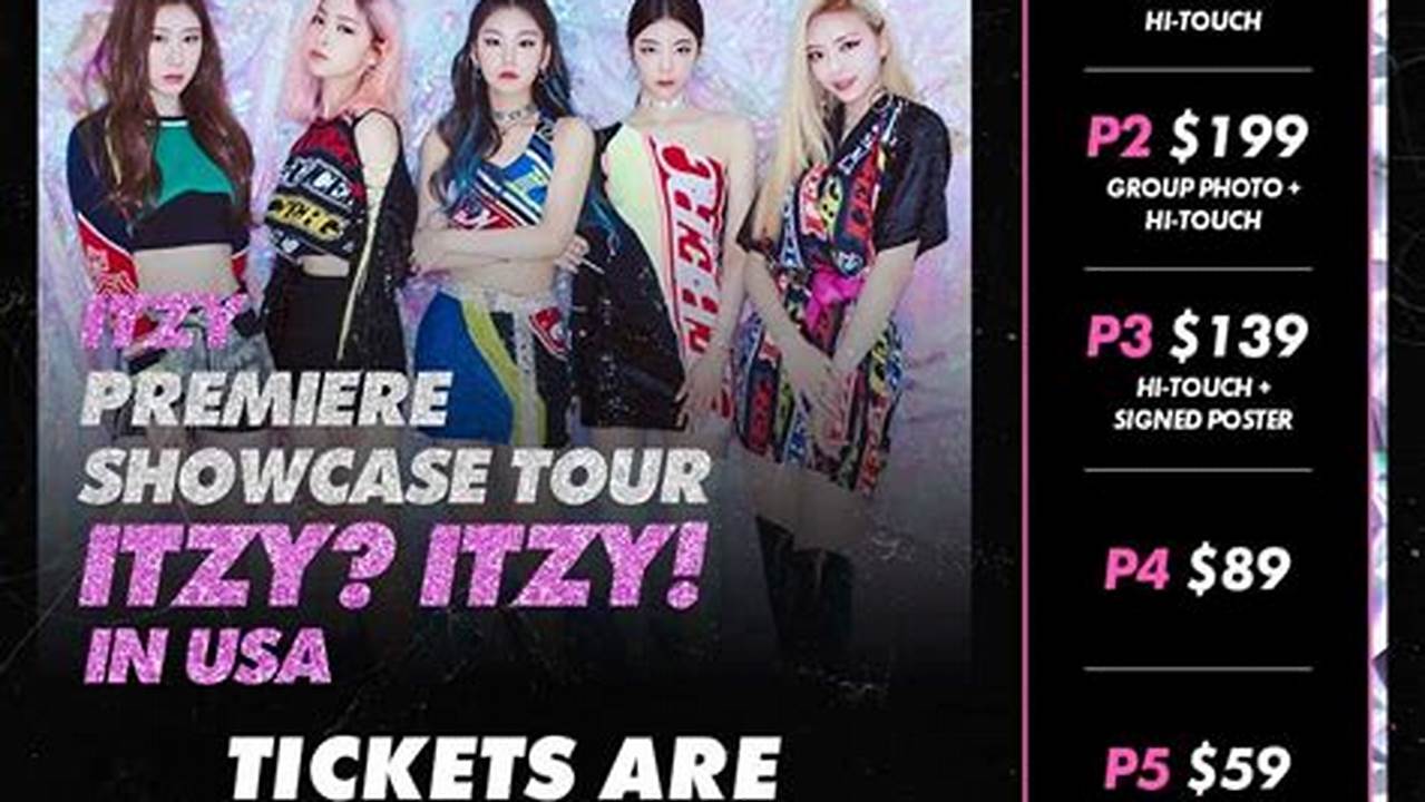 Itzy Concert Tickets 2024