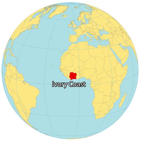 Ivory Coast Map