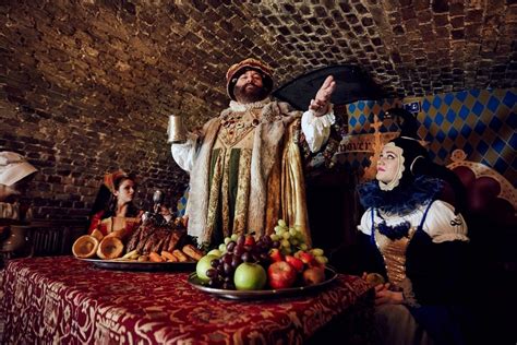 Ivory House Medieval Banquet Setting