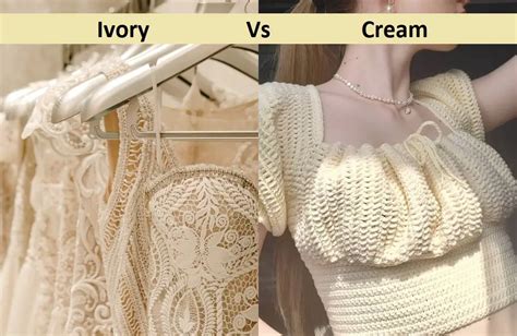 Ivory vs Cream