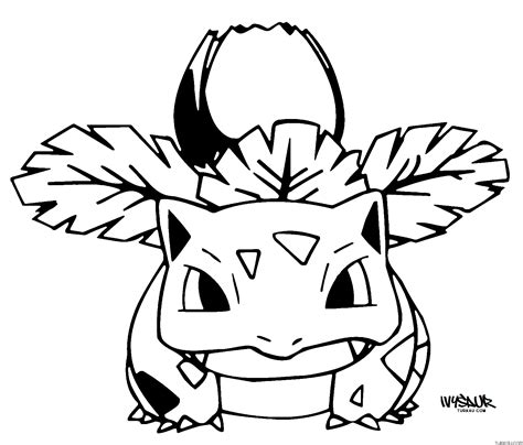 Ivysaur Coloring Pages