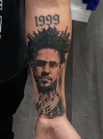 J Cole Tattoos