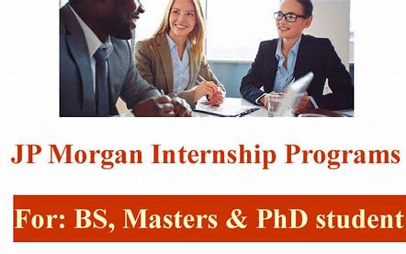 J.P. Morgan Internship Program