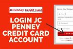 JC Penney's Credit Card Login
