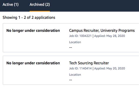JLL Amazon Jobs Application Process