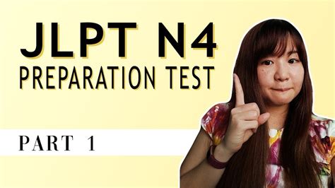 JLPT N4 Online Test in Indonesia