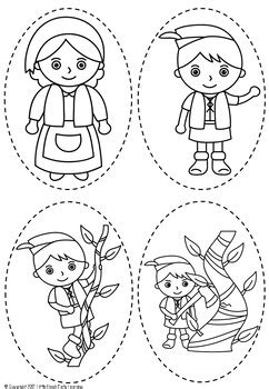 Jack And The Beanstalk Puppet Templates