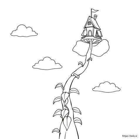 Jack In The Beanstalk Coloring Pages