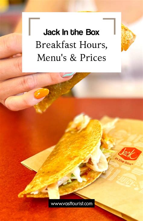 Don't Miss the Mouthwatering Breakfast Delights Jack In The Box has to Offer During Their Extended Hours!