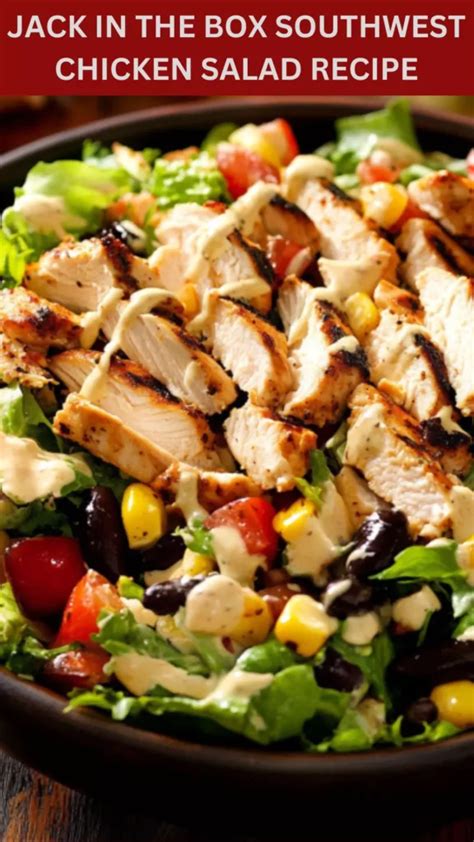 Revitalize your taste buds and nourish your soul with Jack In The Box nutrient-rich salads