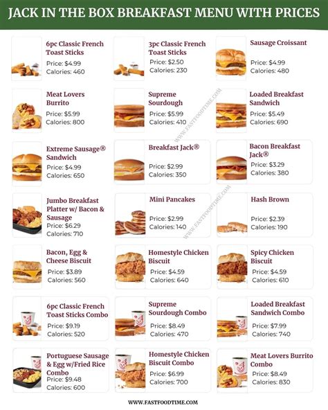 Indulge in Unmatched Delight - Discover the Scrumptious World of Jack In The Box Menyu Today!