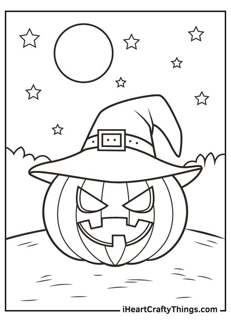Jack Olantern Coloring Page