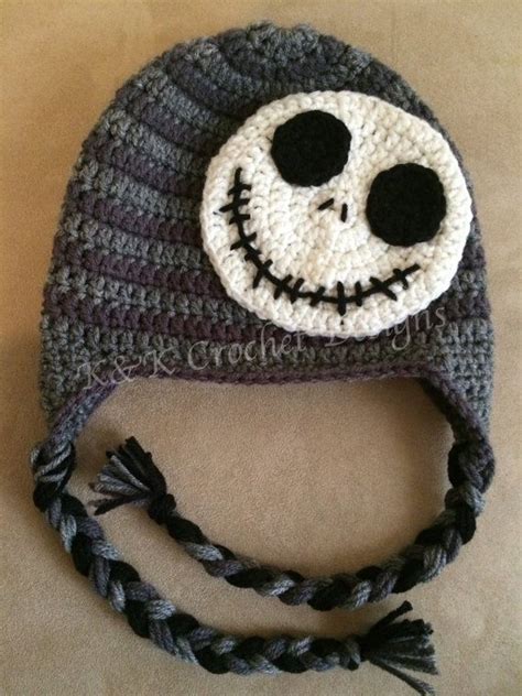 Jack Skellington Crochet Hat Pattern Free