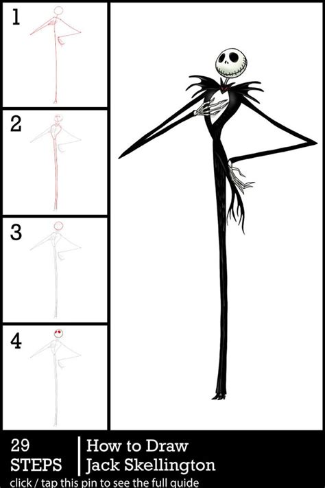 Jack Skellington Drawing Tutorial