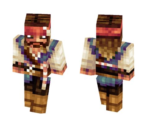 Unleash the Pirate Spirit with Jack Sparrow Skin in Minecraft