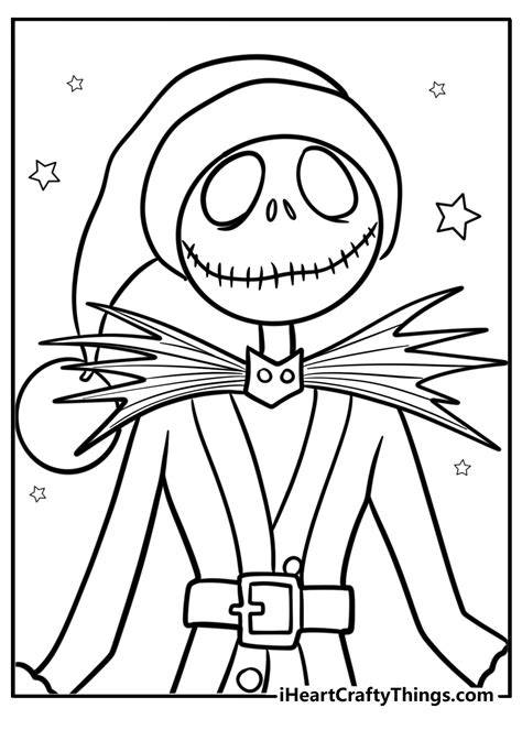 Jack The Skeleton Coloring Page