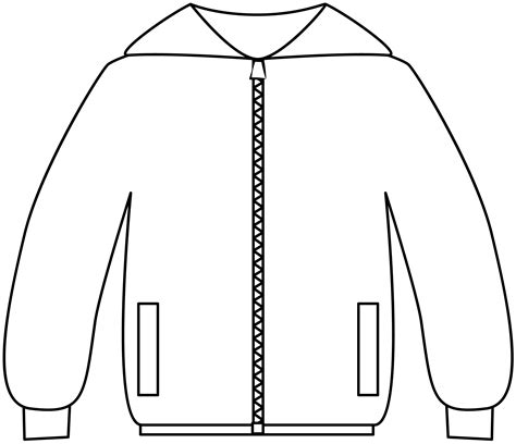 Jacket Outline Template