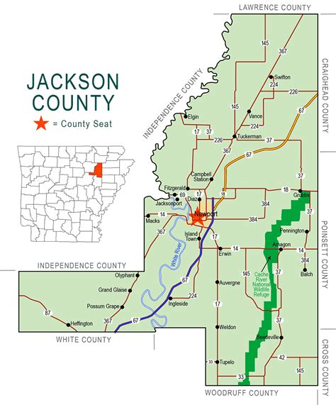 Jackson County Property Map