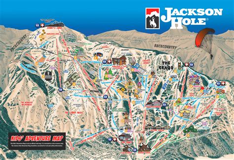 Jackson Hole tour map