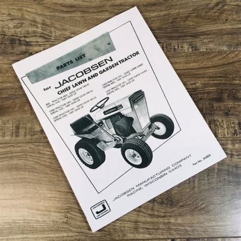 Jacobsen Parts Catalog