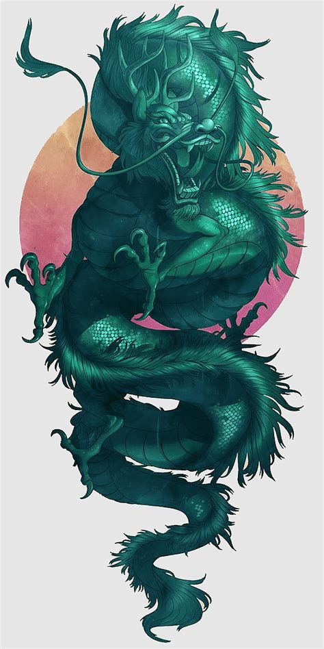 Jade Dragon (Tattoo) by PierceTheParamorance on DeviantArt
