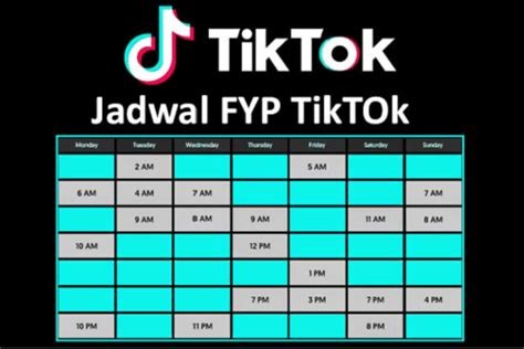Jadwal FYP TikTok Sabtu: Timetable for Saturday’s Parapuan Article