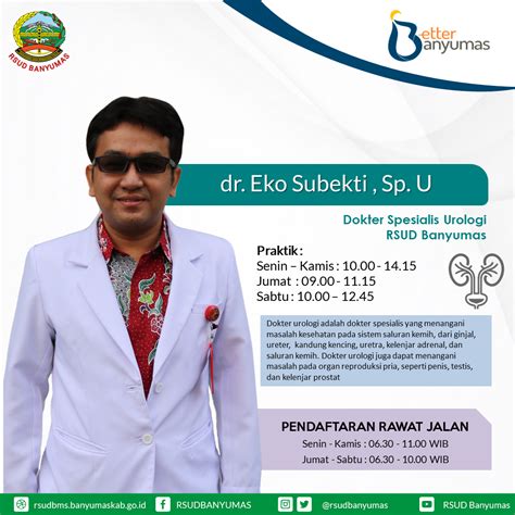 Jadwal Praktek Dokter Urologi Semarang