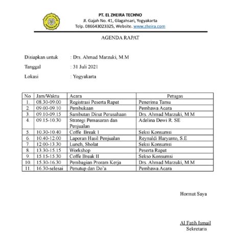 Jadwal