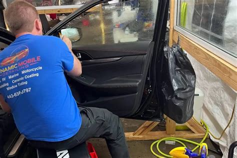 Jag window tint professional installation