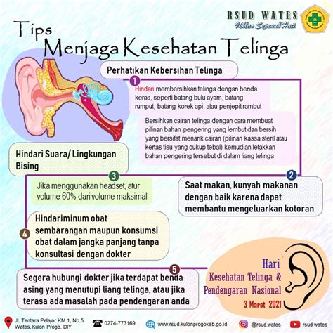Jaga kebersihan telinga