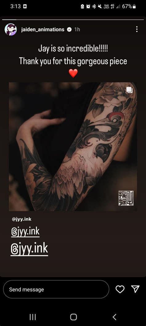 Jaiden Animations Tattoos