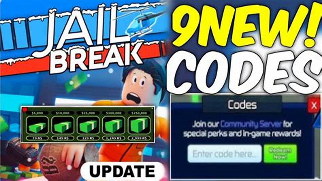Jailbreak Codes 2025