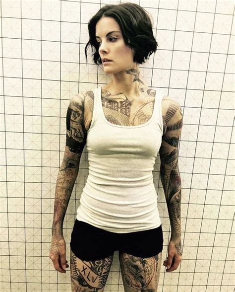 Jaimie Alexander' Massive Tattoos for Blindspot at