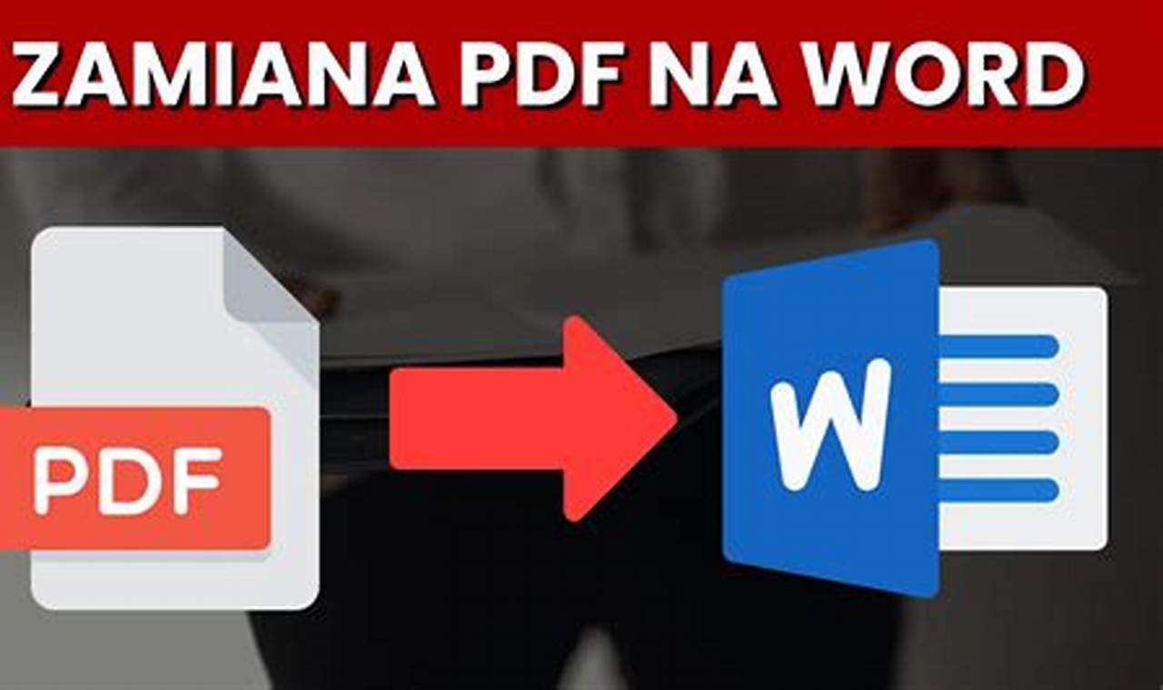 Jak Zmienić Dokument Word W Pdf Stary Windows