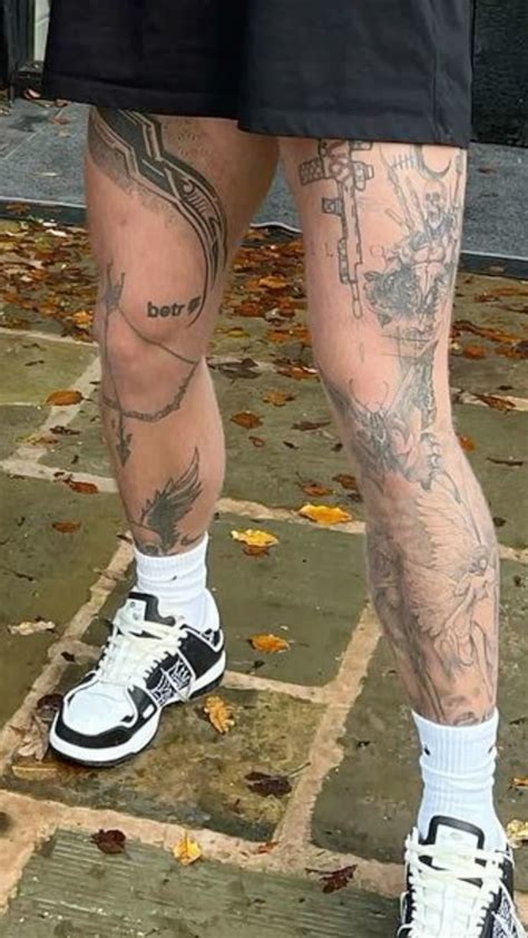 Jake Paul Leg Tattoo