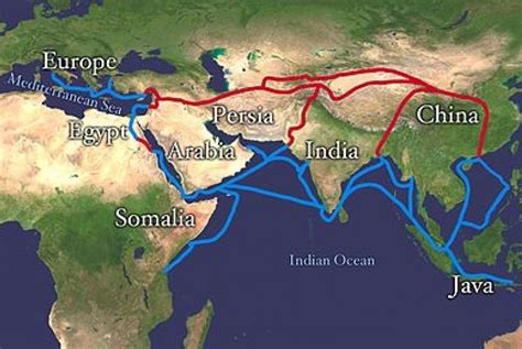 Mengenal Jalur Perdagangan Darat Cina Dan Dunia Arab