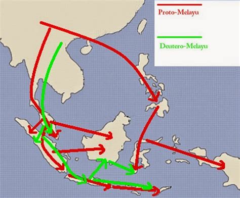 Jalur Migrasi Nenek Moyang Bangsa Indonesia