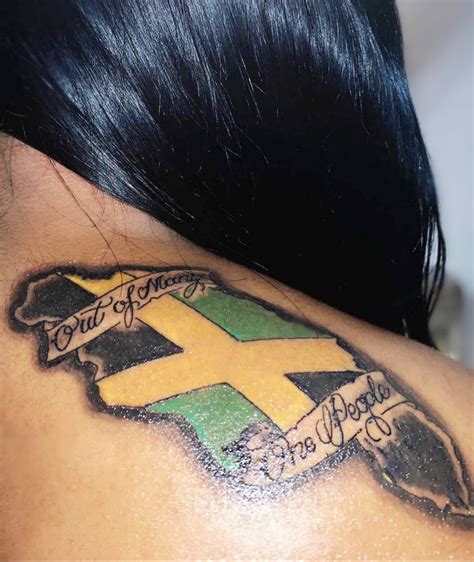 Latest Jamaican flag Tattoos Find Jamaican flag Tattoos