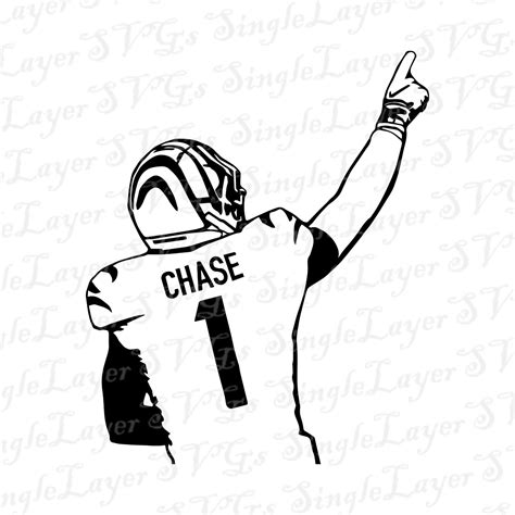 Jamarr Chase Coloring Pages