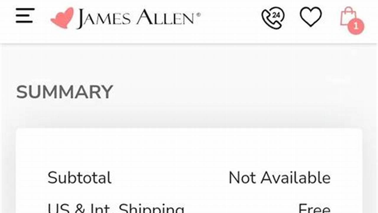 James Allen Promo Code 2025