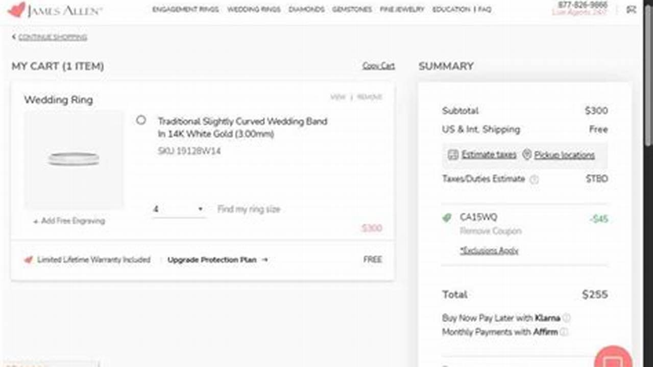 James Allen Promo Code 2025