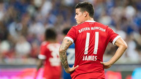 James Rodriguez Jersey Number Table