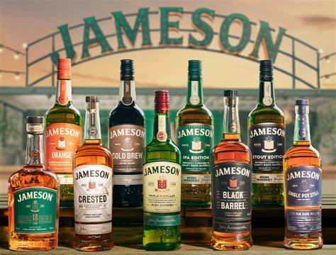 Jameson Whiskey Selection