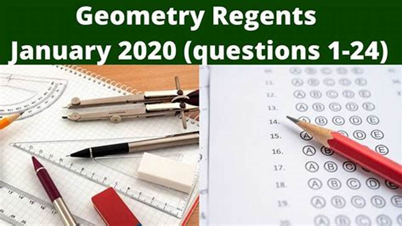 Jan 2025 Geometry Regents Answer Key