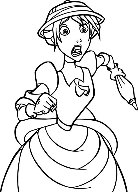 Standing Jane Coloring Pages Coloring pages, Free printable coloring